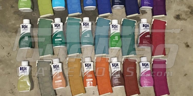Rit Fabric Dye Color Chart