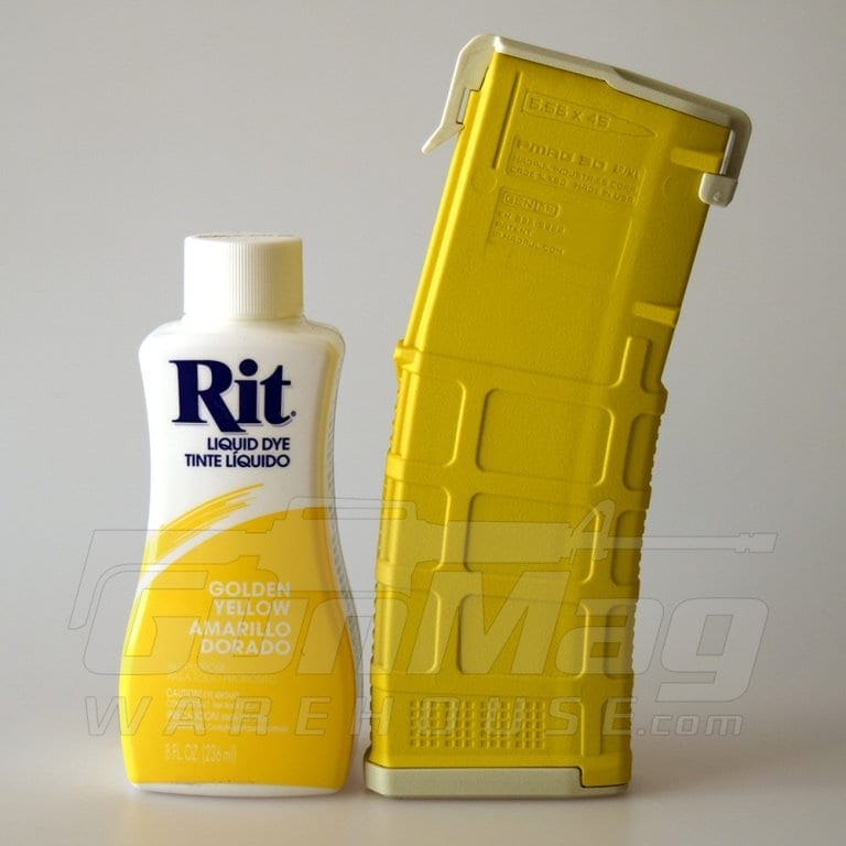 Dyeing your Sand PMAG from Magpul with Rit Dye colors the ultimate