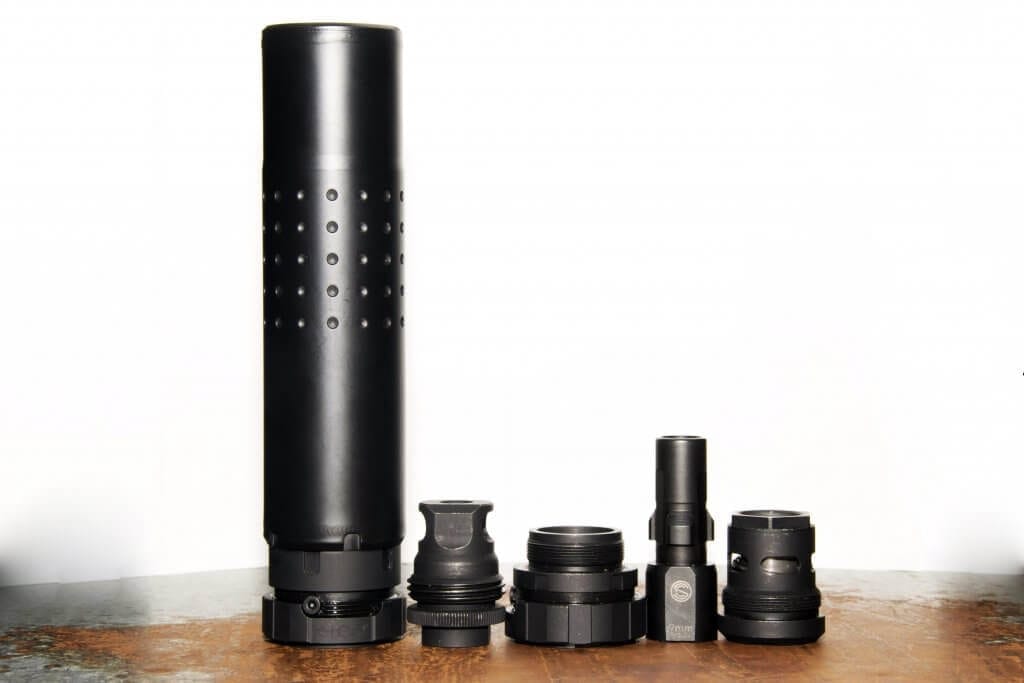 Silencer Chimera Suppressor With Mounts
