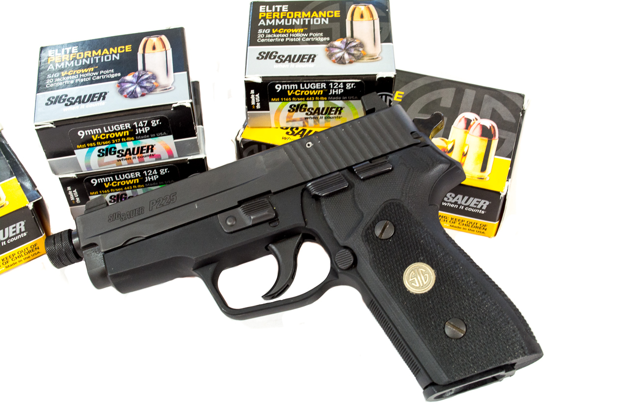 The Sig Sauer P225 A1 A Perfect Suppressor Host The Mag Life 5781