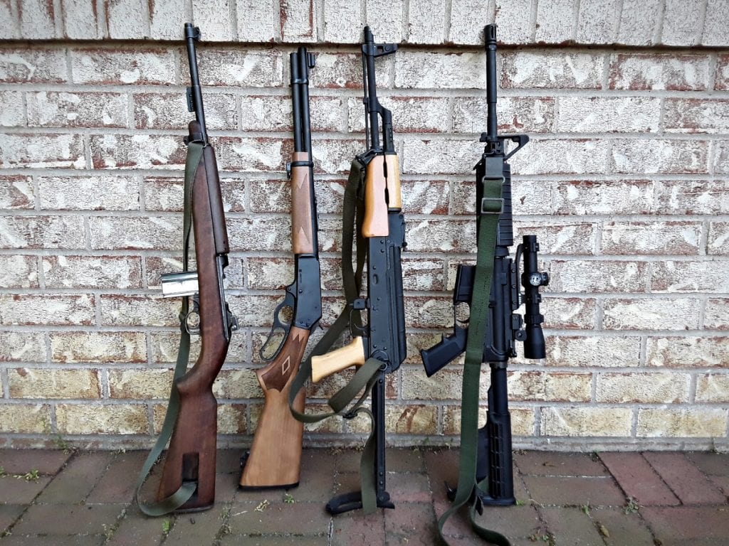 Tactical lever action rifles for home defense