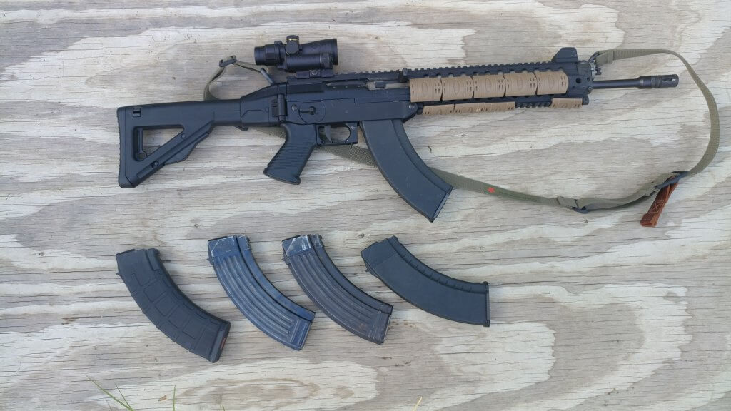 vickers Swiss Arms SG 553 R in 7.62 X 39mm. Takes AK mags sig