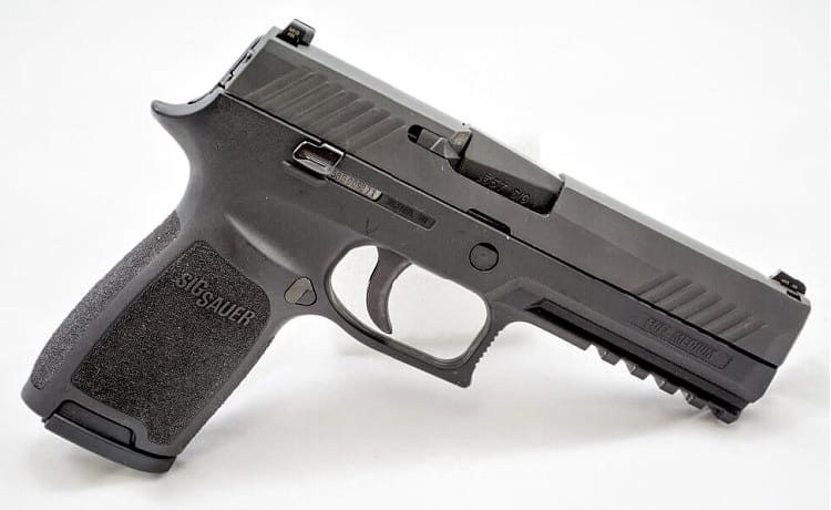Sig Sauer P320 vertical grip angle