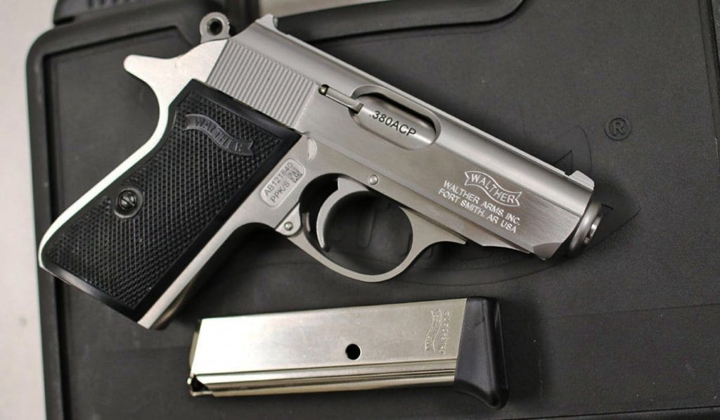 Pistole Agent PPK 25-Schuss Polizeipistole Spielzeugpistole Knarre