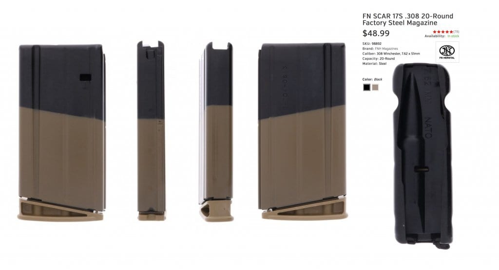 SCAR 17 mags from FN