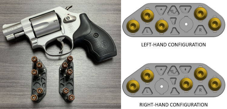 Will it be seen at SHOT Show 2021? ZETA6 Offset Speedstrip for 5-shot J-Frame revolvers