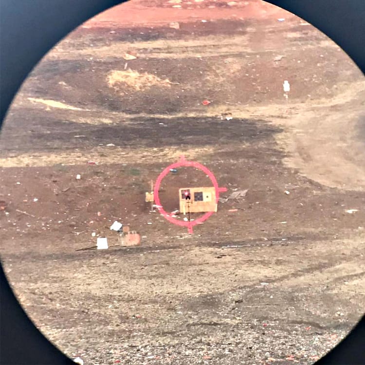 EOTech EXPS3 with a UTG 3X magnifier at 100 yards..
