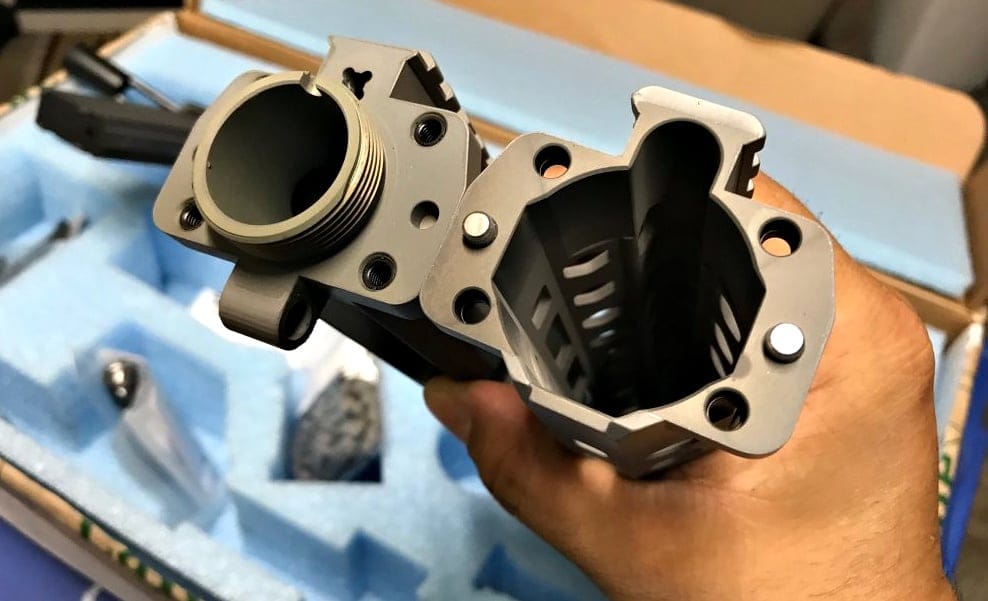 An inside look into how the LaRue upper receiver and handguard come together.