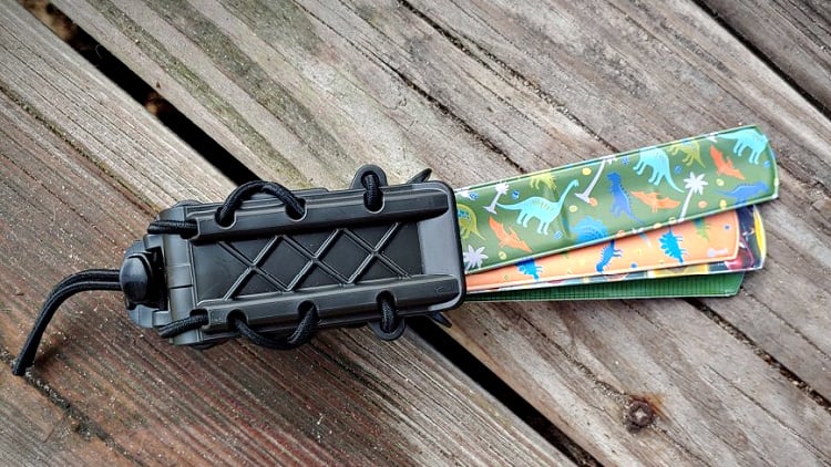 HSGI Taco pistol pouch snap bracelets