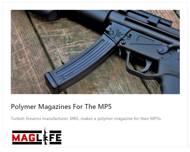 MP5 polymer magazines