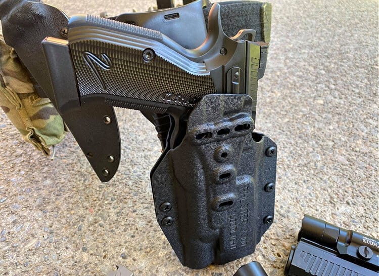 PHLster Floodlight universal holster CZ Shadow 2 with x300 WML.