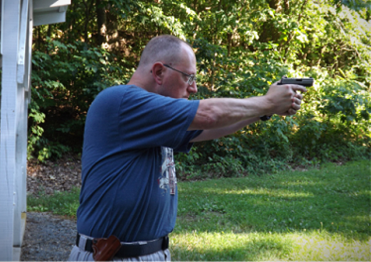 Improve shooting skills by practicing stress shooting.