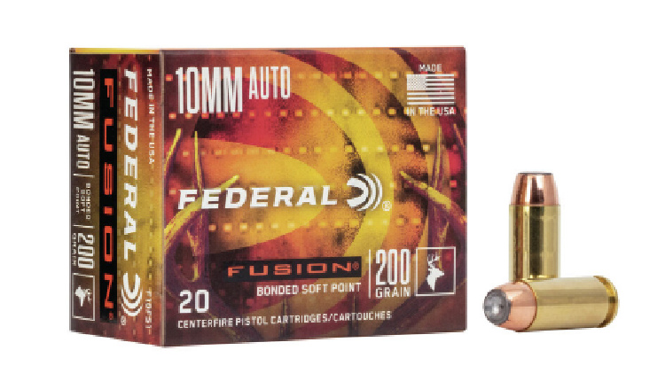 Shot Show 2020? Federal Ammunition Fusion 10mm Auto Hunting Loads