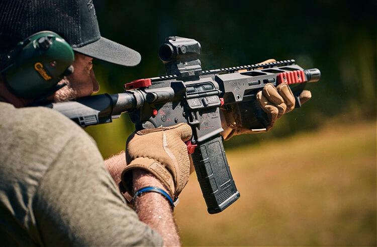 Hunting Rifle Shotgun Buttstock Amy Green Cheek Rest Ammo Mag Pouch Holder 