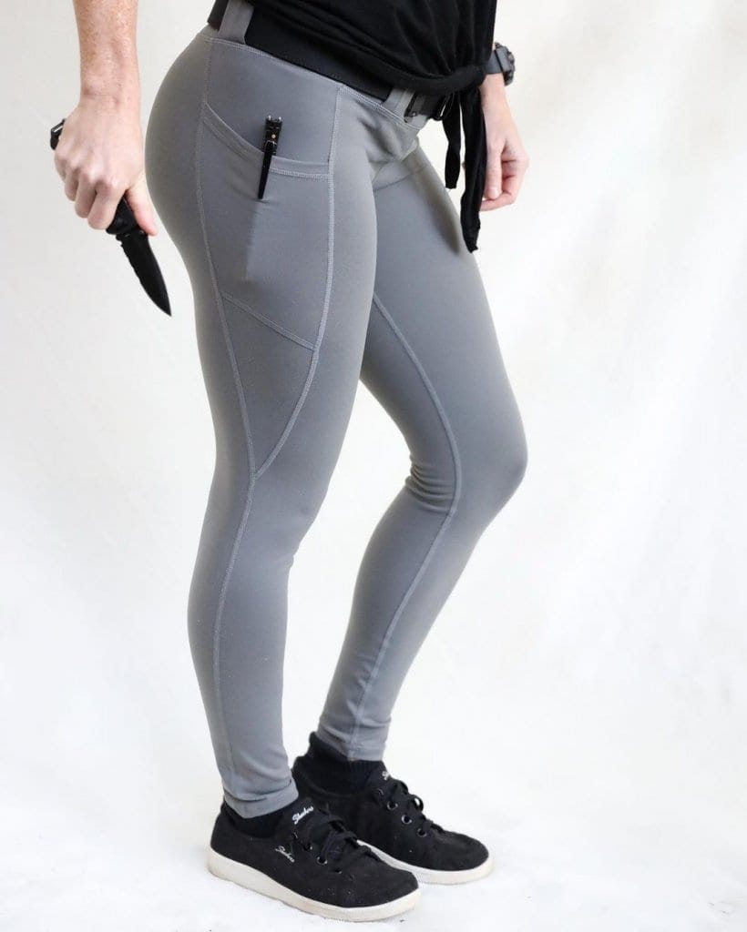 Concealed Carry Leggings, Black  Vakandi EDC Leggings – Vakandi Apparel