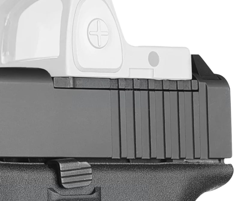 Glock 40 optics-milled slide