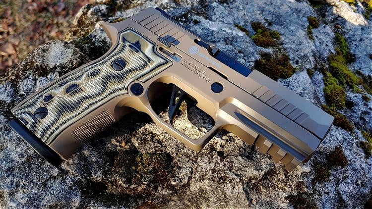 Sig Sauer P320 AXG - The Alloy XSeries Grip in All its Glory.