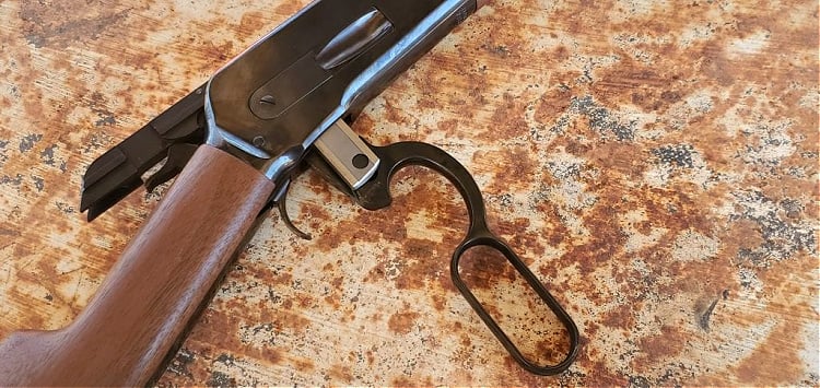 Winchester Model 1886 lever action rifle trigger
