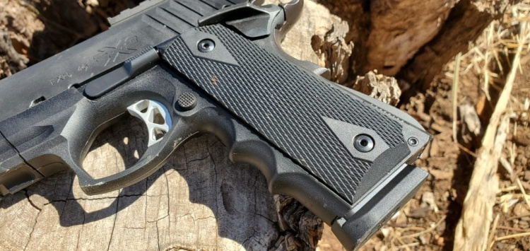 American Tactical Fxh 45 Moxie 1911 Government With A Polymer Hybrid Frame Laptrinhx News 7339