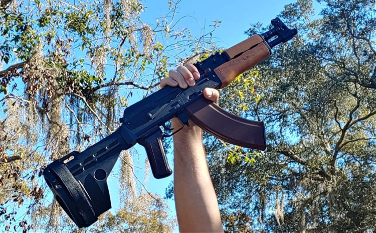 Draco with SB 15 tactical brace