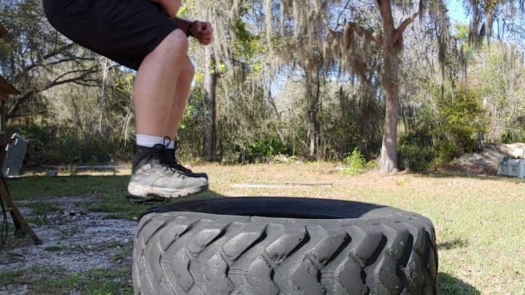 Box Jump exercise