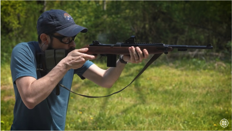 shooting the M1 Carbine