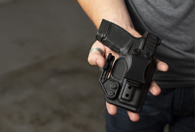 Tactical Holster For Springfield Armory Hellcat OSP RDP Micro Compact 9mm Paddle 