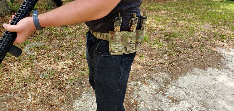Sentry Gunnar belt and pouches in multicam.