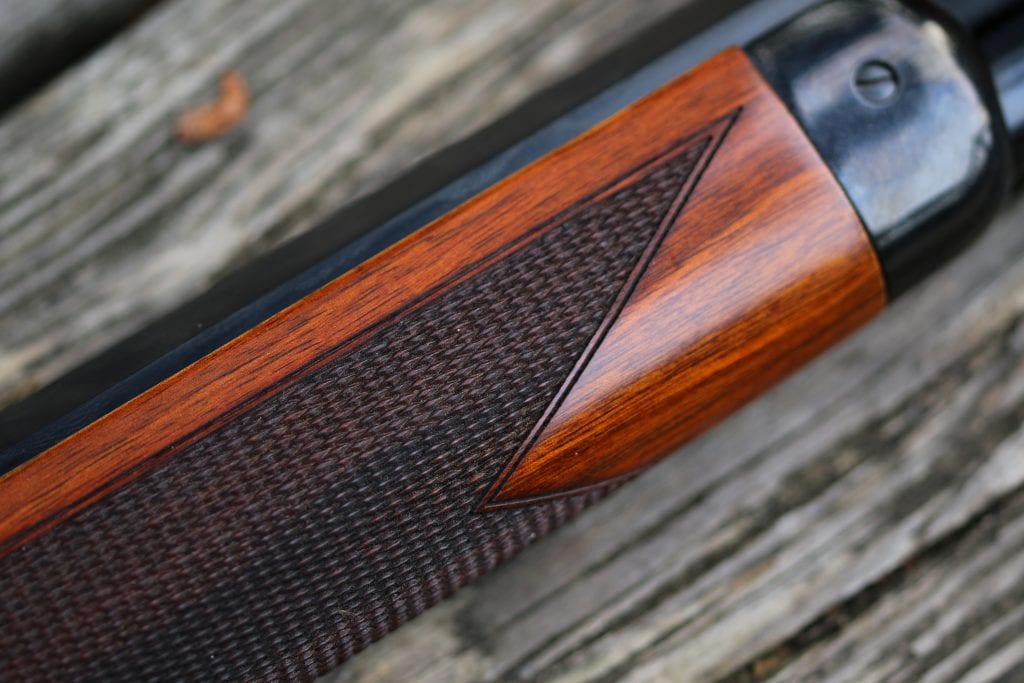 Taylor's 1873 Lever Action checkered stock