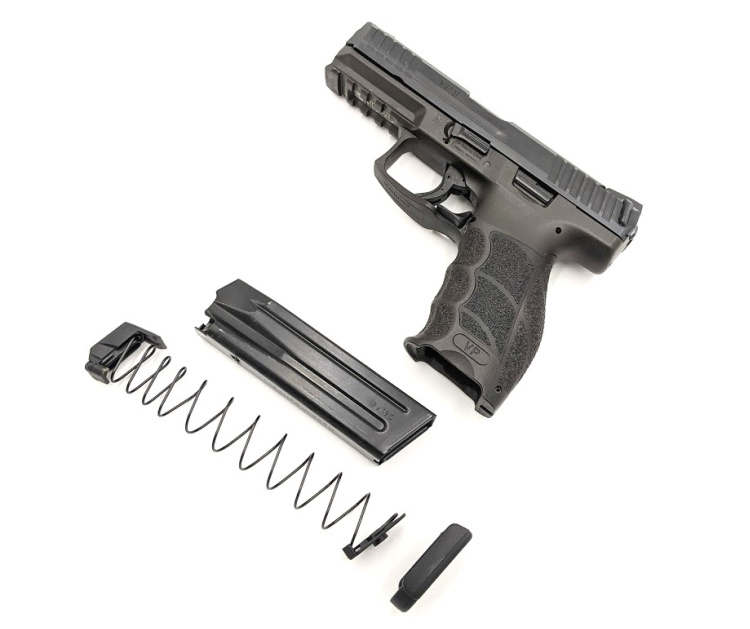 VP9 magazine extension kit from Xtech.