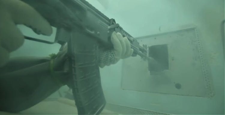 AK-12 dust test