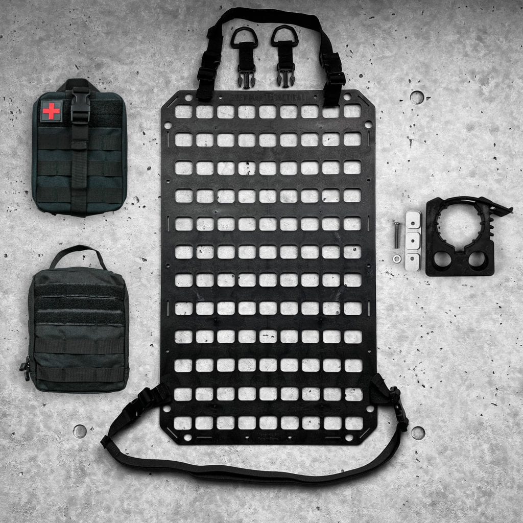 Grey Man Tactical Vehicle Seatback MOLLE Panel