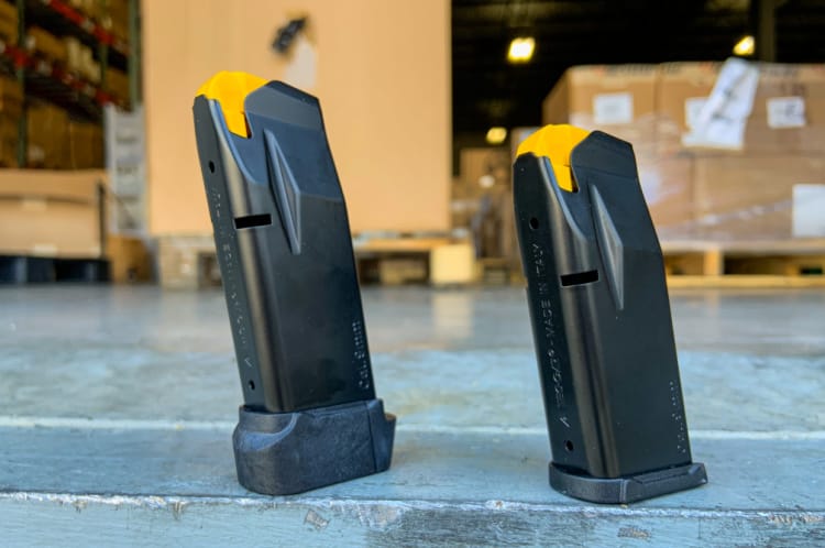 Taurus GX4 magazines, 13 and 11-rounds.