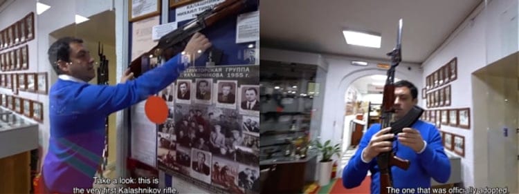 The first officially adopted AK-47.