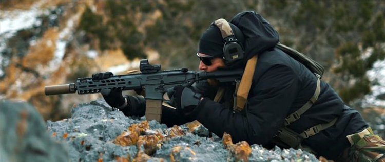 Testing the Sig MCX Virtus Pistol in the mountains. 