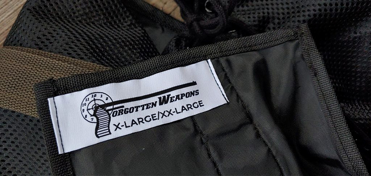 Forgotten Weapons HEAT vest, sizemore model