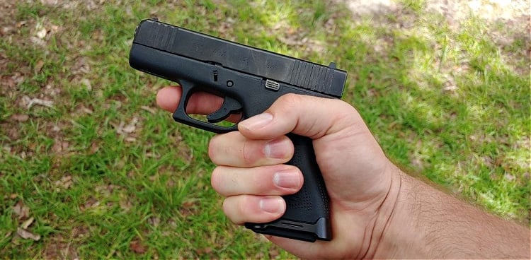 Glock 43X large grip