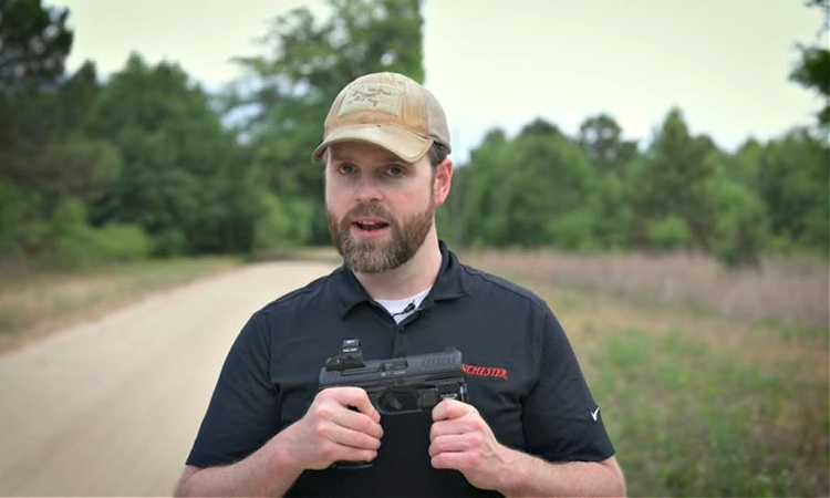 Jim Grant of AmmoLand TV gives a hands-on video review of the Walther PPQ Q4 Steel-Framed pistol.