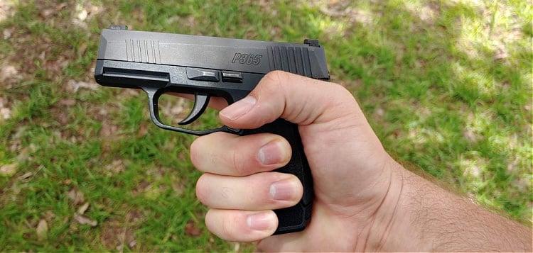 Sig P365 pinky extension