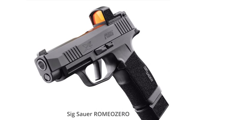 Sig Sauer P365-XL with Romeo Zero red dot sight