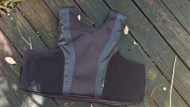 concealable armor vest