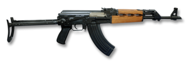 AK Variants - the Zastava M70 with an underfolding stock.