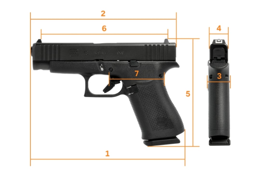 G48: the Glock model 48 9mm Slimline pistol