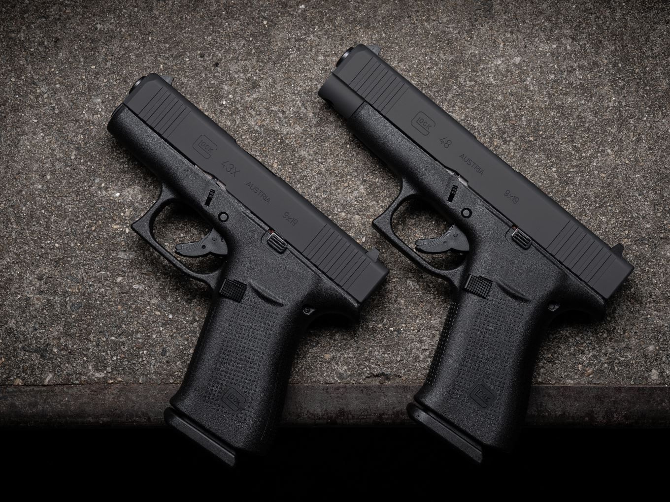 Glock 9mm Single Stack Silliness: G42, G43, and G48 Comparison