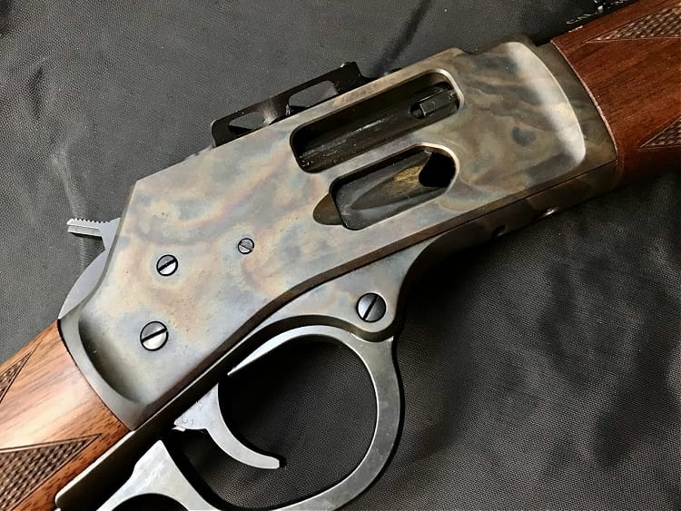 finish on the Henry Big Boy Color Case Hardened lever action gun