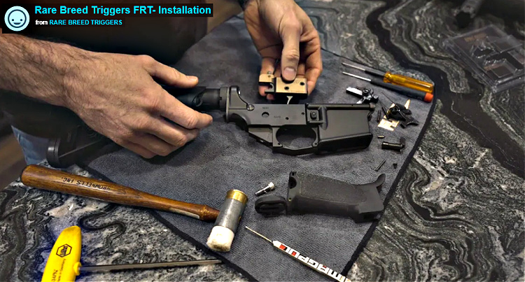 FRT-15 drop-in trigger installation