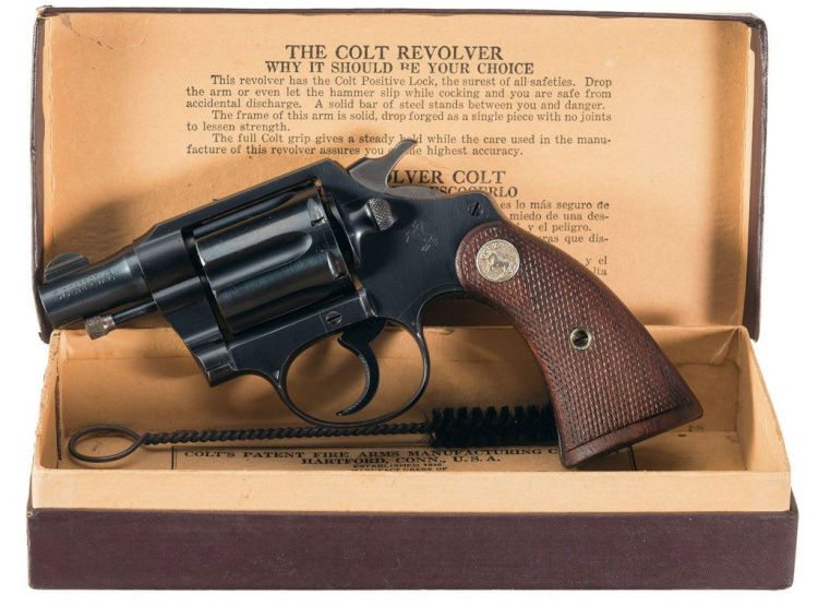 Colt Detective Special snub nose revolver