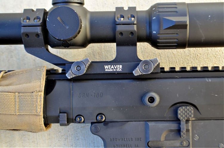 BRN-180 extended scope mounting screws