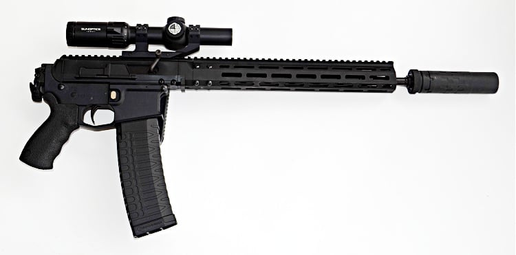 BRN-180 right profile with folded stock