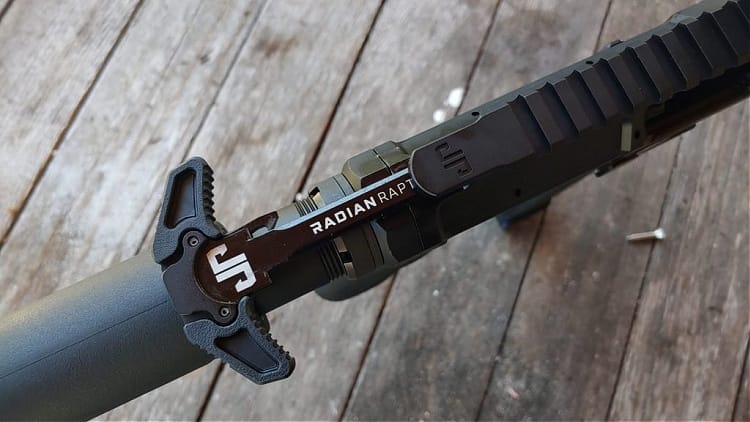 Radian charging handle